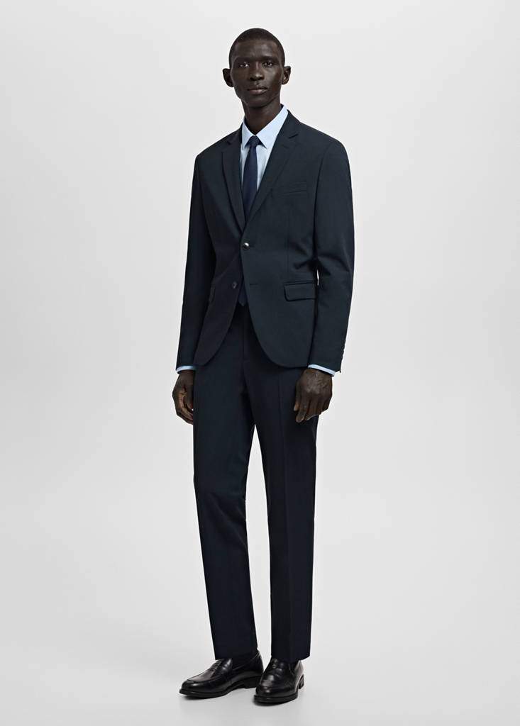 Super slim-fit suit jacket in stretch fabric — Product image 18 of 30