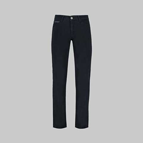 Costa Navy Cotton Pants