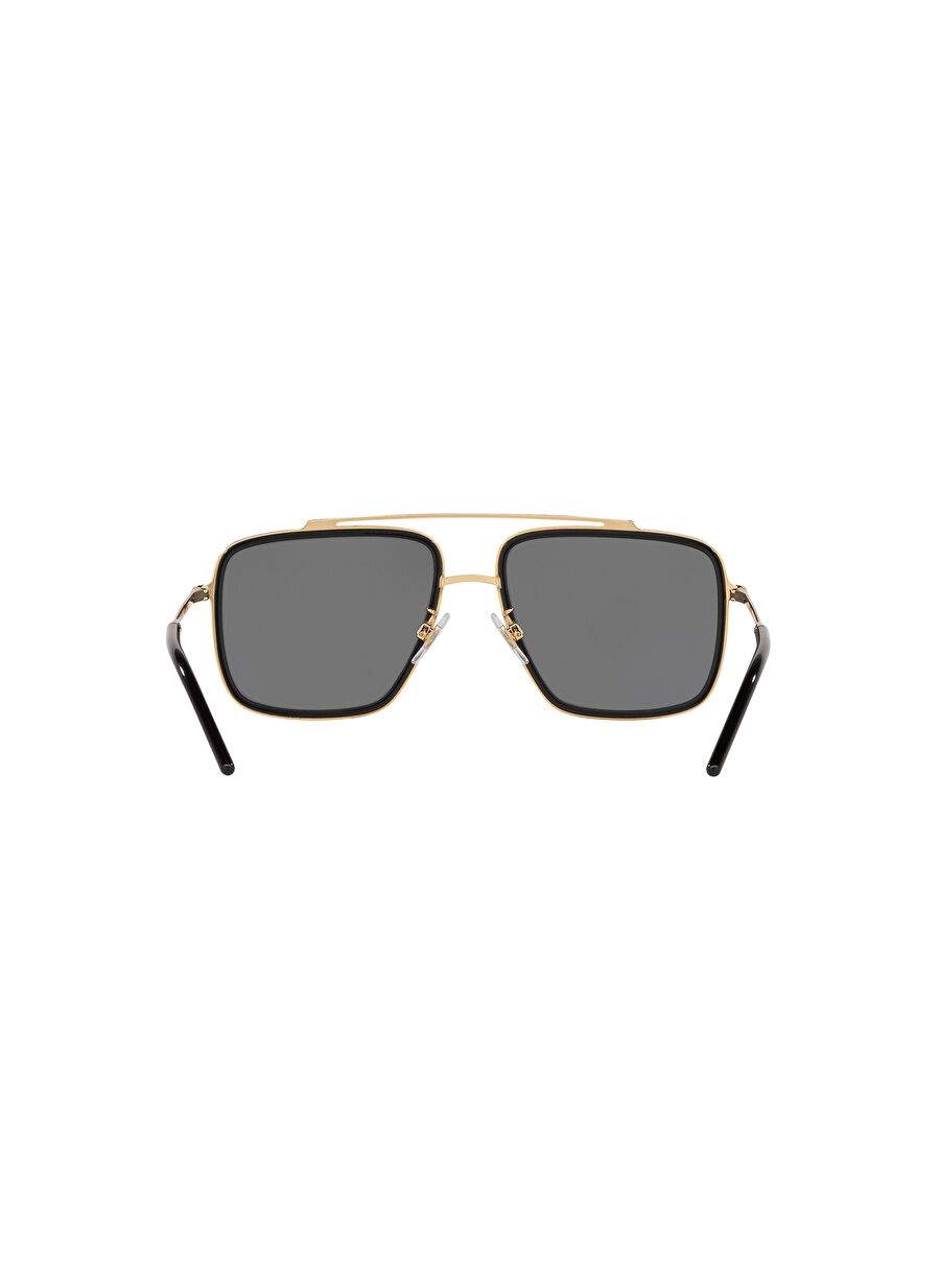 Dolce&Gabbana DG2220 Kare Siyah Erkek Polarize Güneş Gözlüğü — صورة المنتج 7 من 12