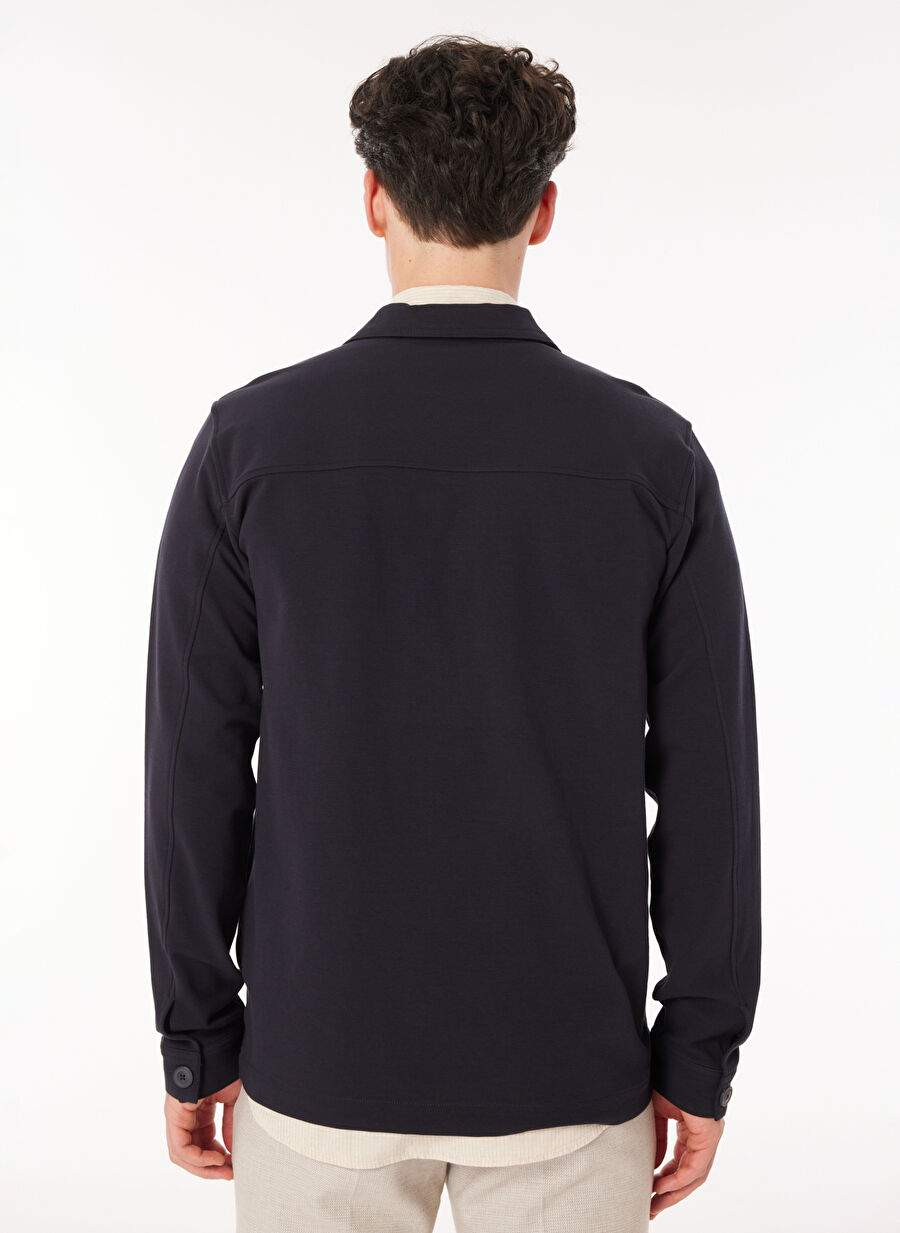 Beymen Business Navy Men's Coat 4B0824200002 — Product image 7 of 7