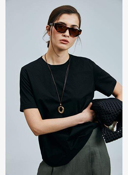 Ddo Kadn Cotton T Shrt Black — Product image 15 of 35