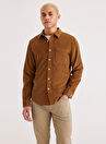 Dockers Kahve Erkek Gömlek Slim Fit Gömlek A4253-0063 — صورة المنتج 3 من 10