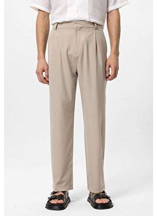 Antioch Stone High Waist Baggy Men's Trousers — Product image 4 of 35