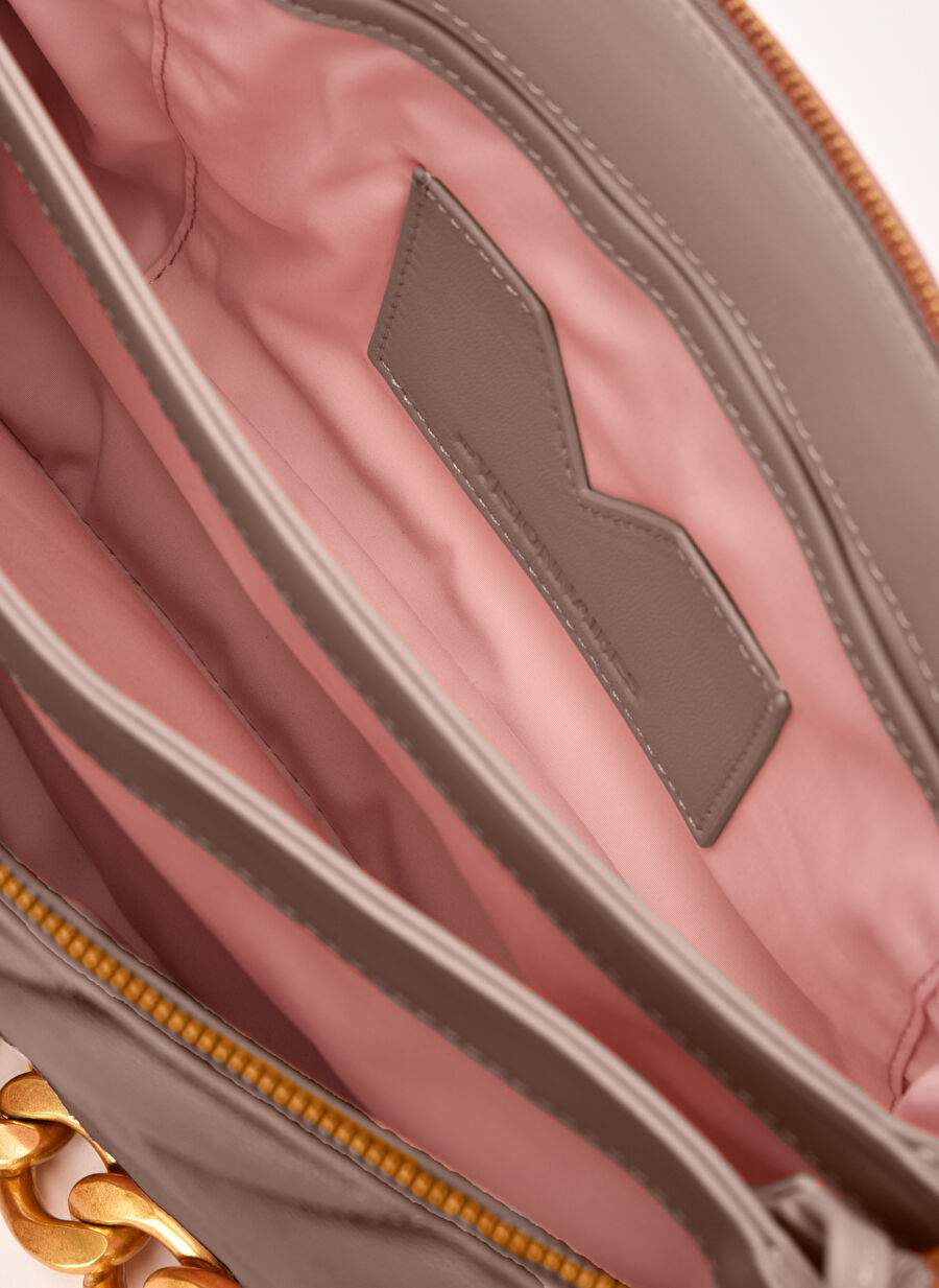 Les Visionnaires Mink Women's Leather Shoulder Bag VERA QLN2005 — Product image 4 of 4