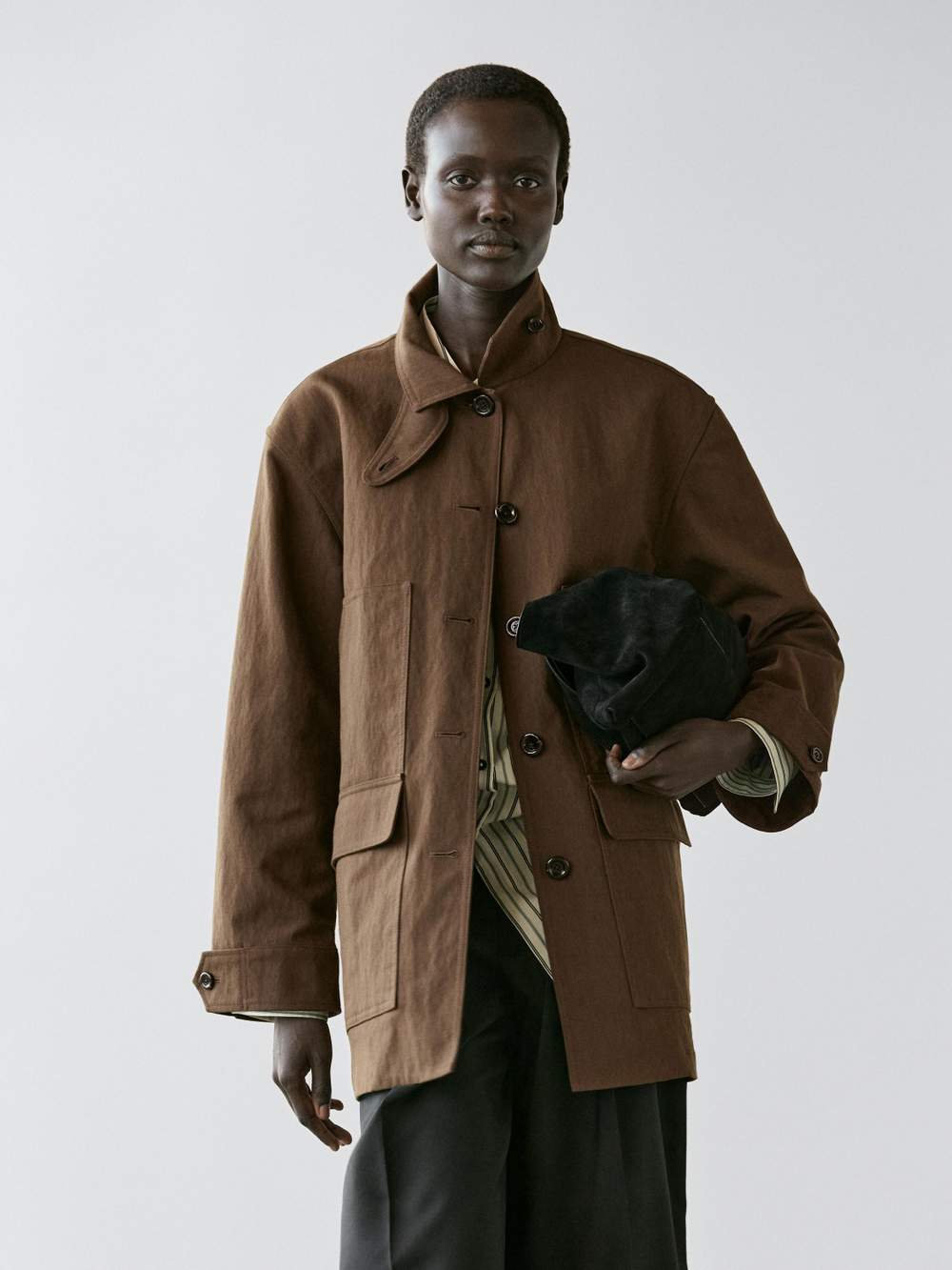 Cotton blend jacket with pockets — Product image 4 of 18