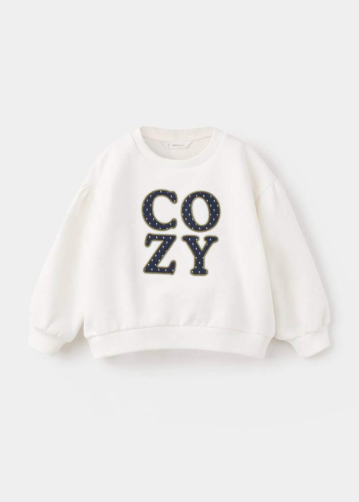 Floral embroidered sweatshirt — Product image 4 of 6