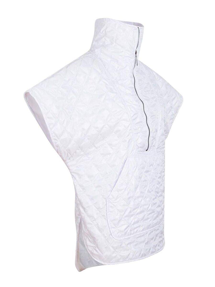 Fermuarlı Kapitone Yelek - Beyaz — Product image 5 of 5