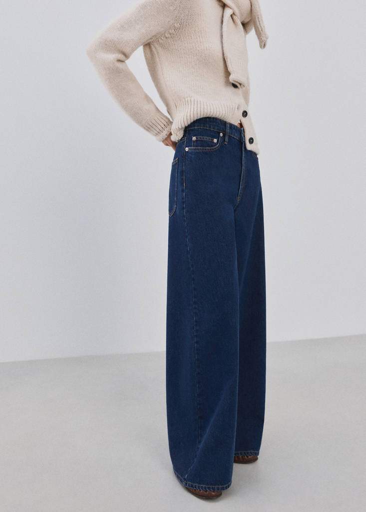 Wide leg mid-rise jeans — صورة المنتج 12 من 16