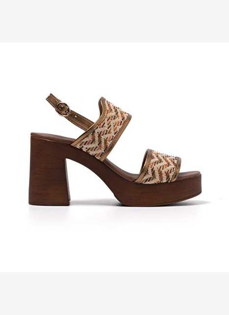 Kadın Sandalet 56250-E6  Repo Bronzo Multi