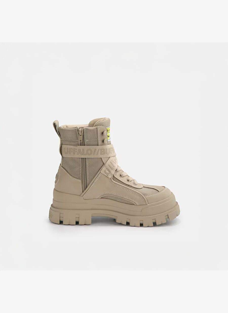 Women's Oxford (Classical) 1622065 Buffalo ASPHA COM1 - VEGAN NUBUCK/NYLON - Beige — Product image 5 of 7
