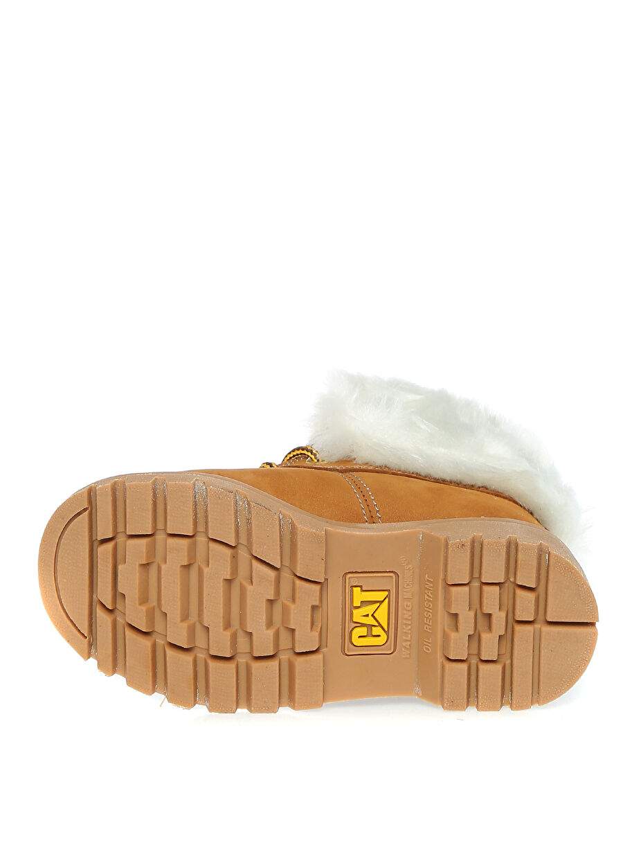 Caterpillar Utah Fur Waterproof Yellow Girl Kids Boat — Product image 3 of 4