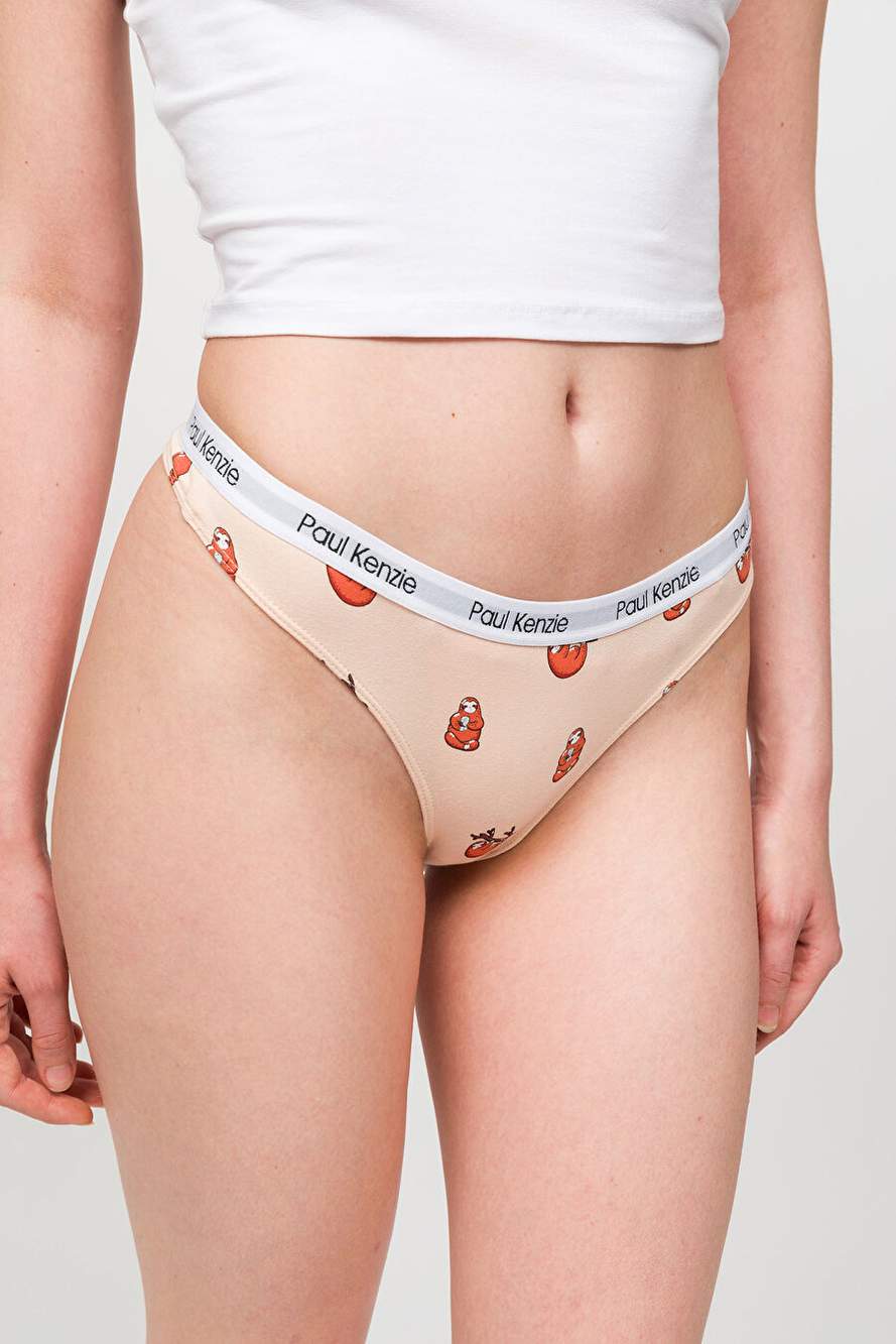 Patterned Women String Panties - Couple Collection Lazy — Product image 3 of 6