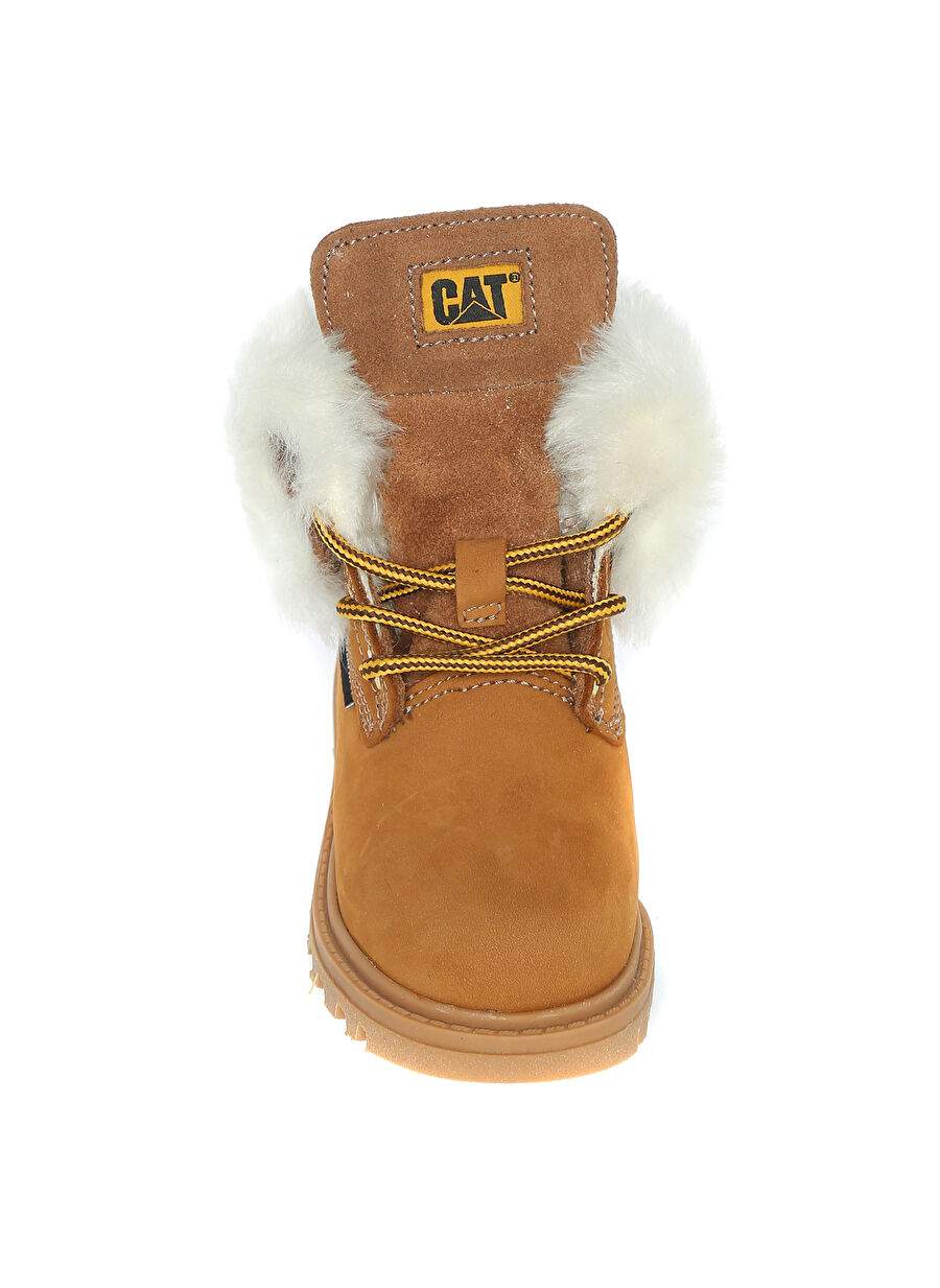 Caterpillar Utah Fur Waterproof Yellow Girl Kids Boat — Product image 4 of 4