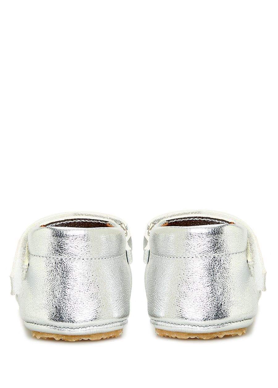 Silver Star Handmade Girl Baby Shoes — Product image 4 of 7