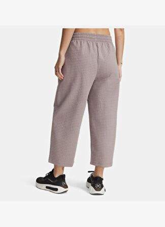 Women's UA Unstoppable Fleece Grid Crop Sweatshirt Six 1386492-015 — Product image 7 of 15