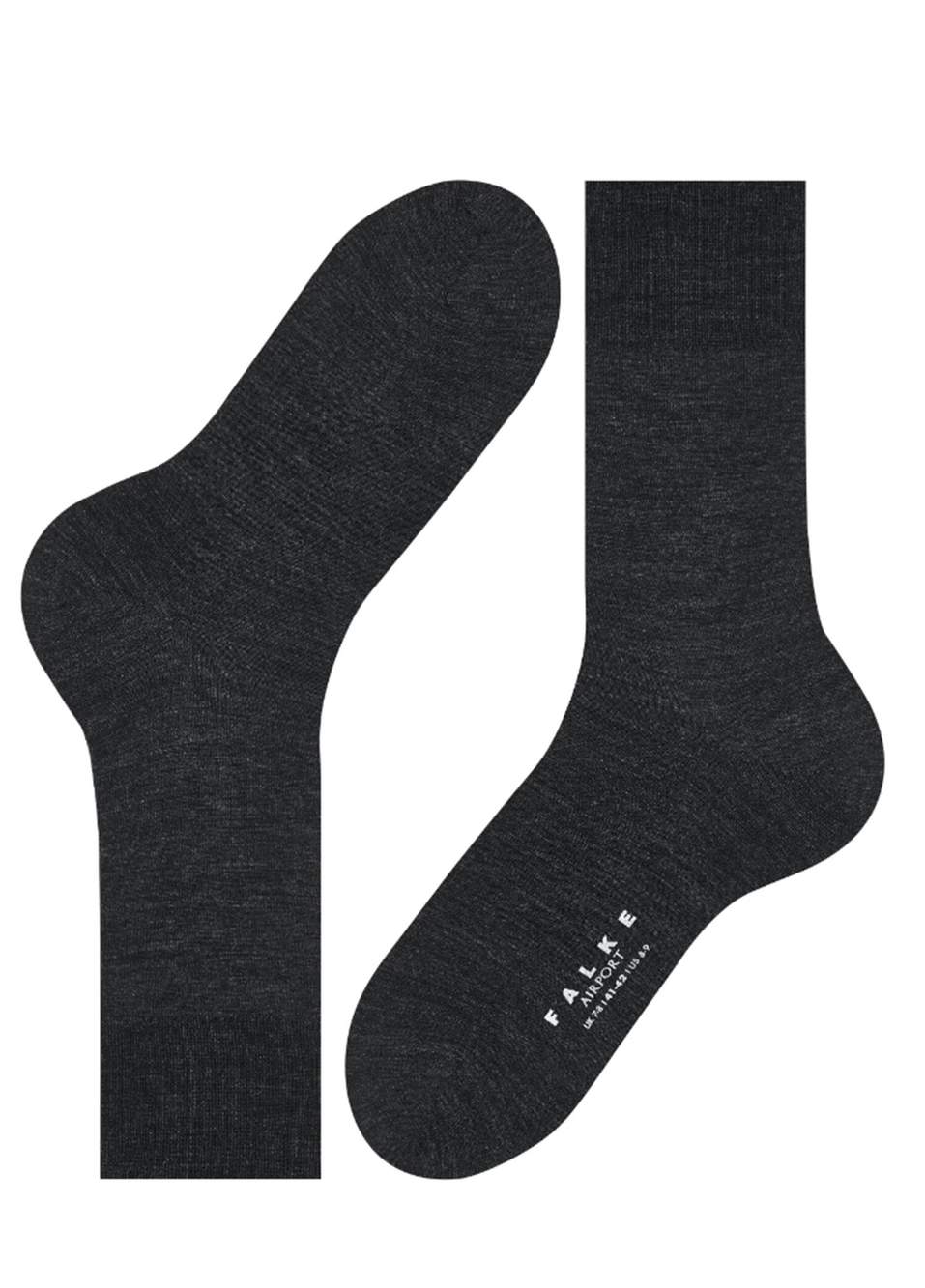 Airport Anthracite Men's Wool Socks — Product image 4 of 4