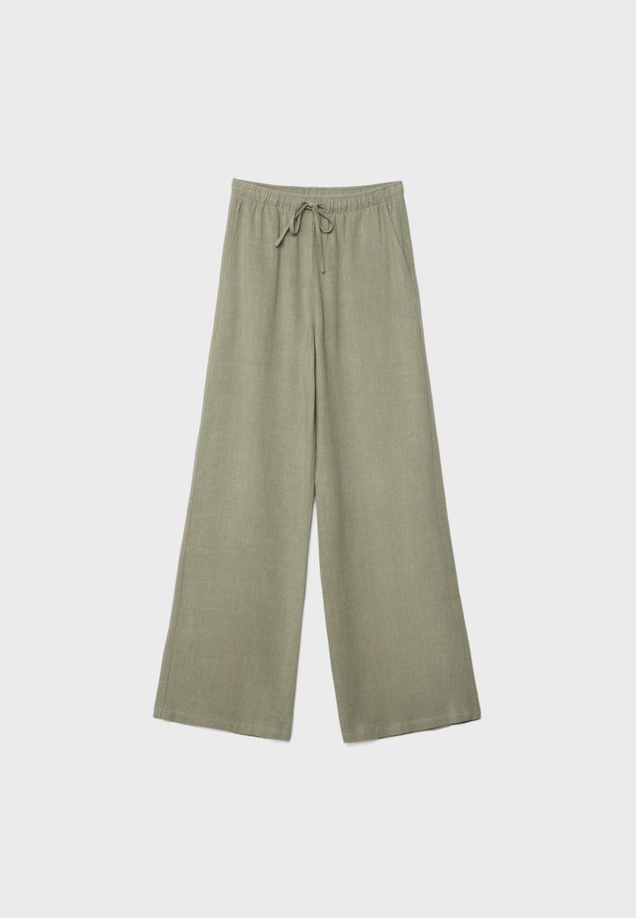 Flowing linen-effect trousers — Product image 39 of 51