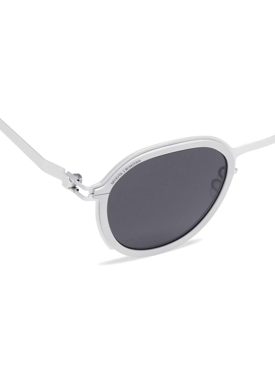 Mr001 Al2 C380 White Silver Titanium Unisex Sunglasses — Product image 3 of 6