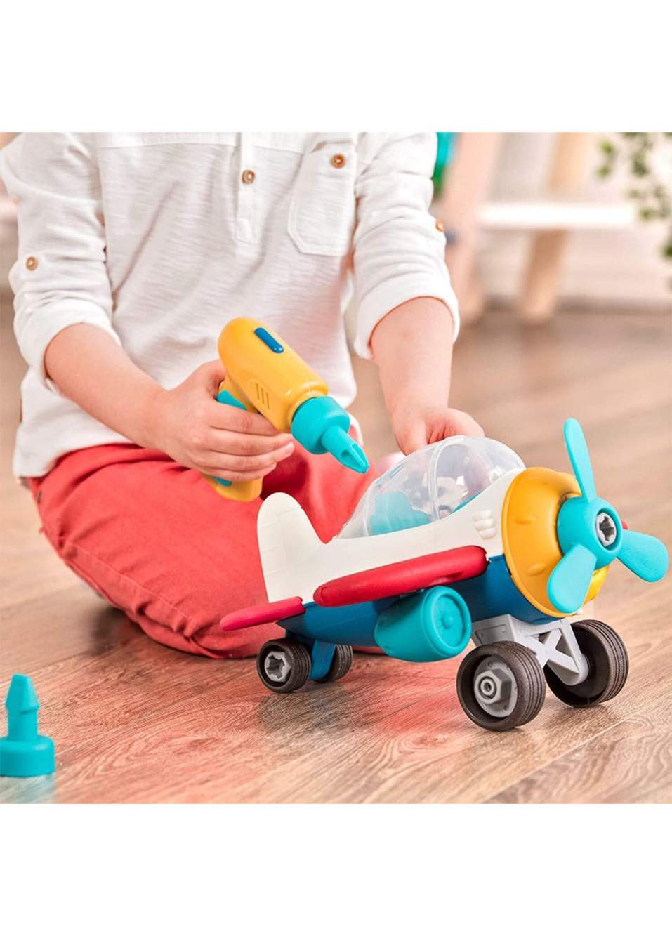 Tak Çıkar Çok Renkli Oyuncak Uçak — Product image 5 of 6