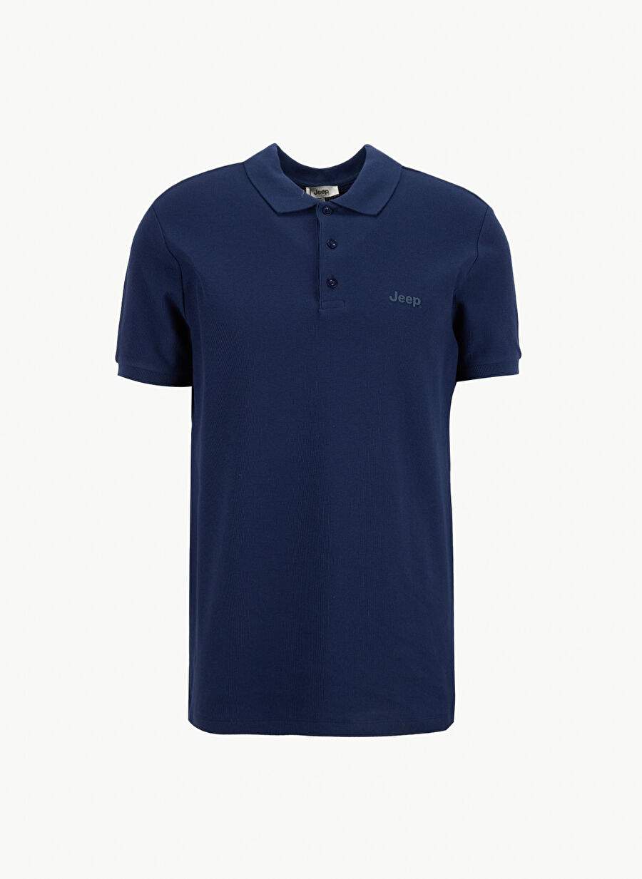 Blue Men's 100 Cotton Basic Polo T Shirt J4sm Tst7234 — Product image 6 of 7