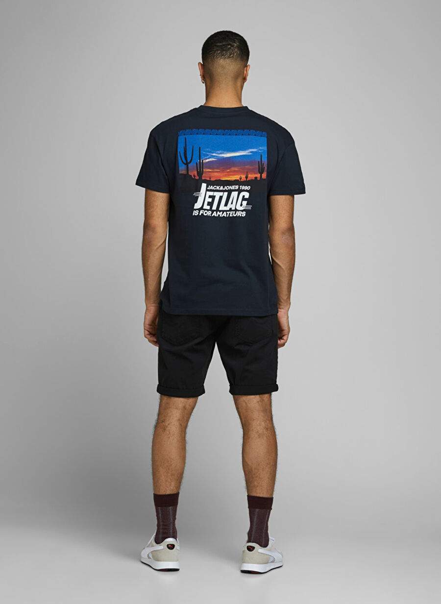 Siyah Erkek Chino Şort 12165892 JJIRICK ORIGINAL SHORT — صورة المنتج 4 من 6