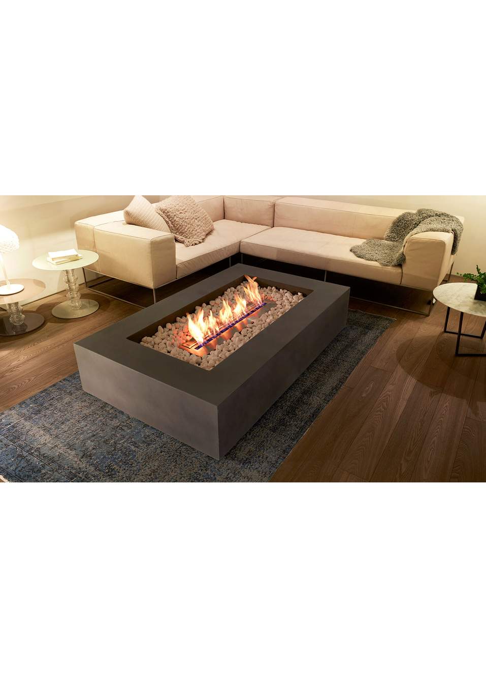 Wharf 65 Fire Graphite Sepha Type Fireplace — صورة المنتج 3 من 6