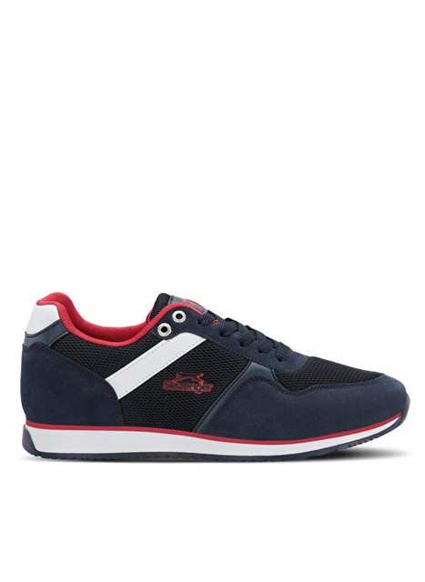 Slazenger OLIVIERA I Erkek Sneaker Ayakkabı Lacivert / Kırmızı
