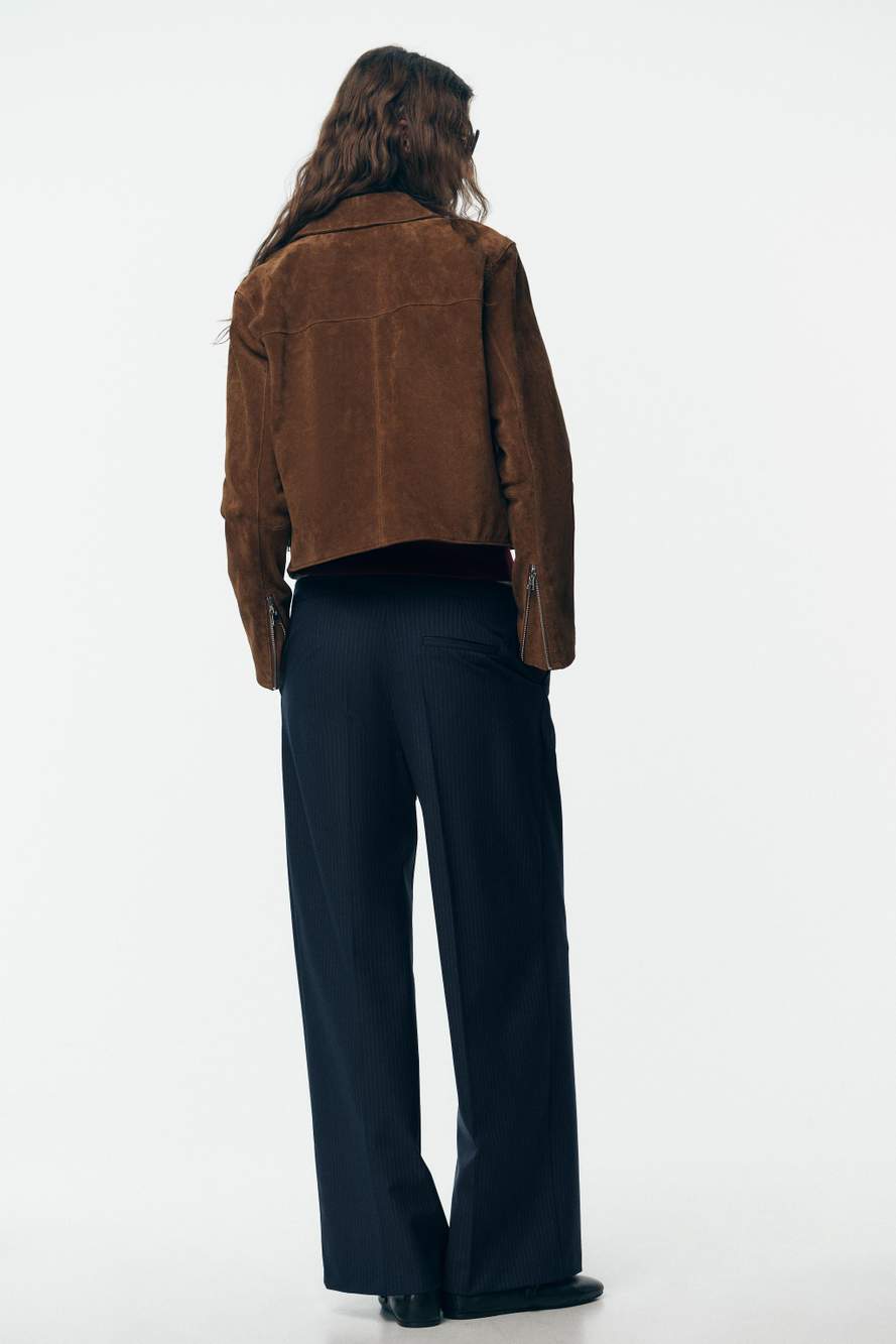 WIDE-LEG TROUSERS WITH DOUBLE WAISTBAND — Product image 5 of 9
