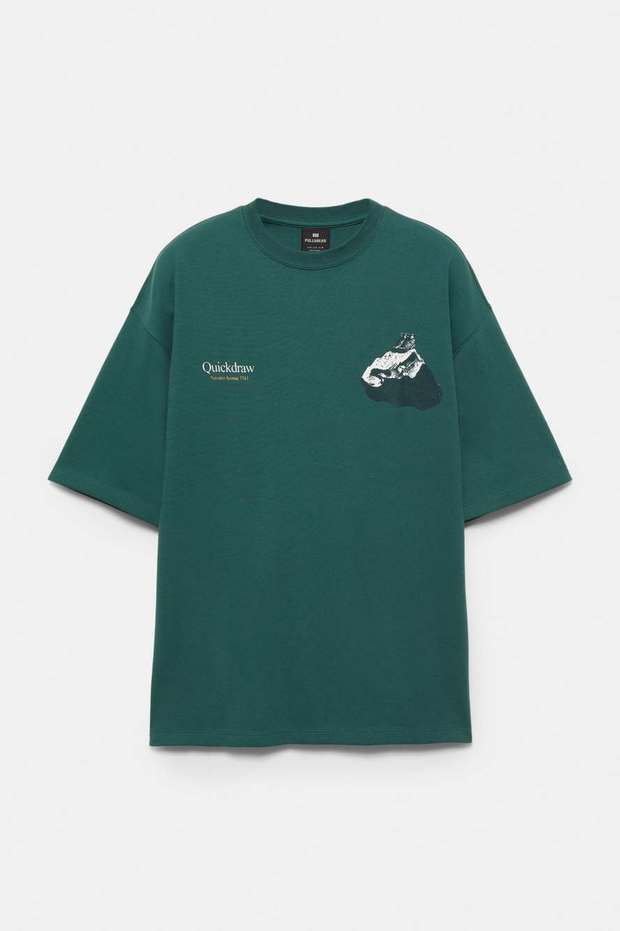 Short sleeve sweatshirt with graphic — Product image 4 of 14