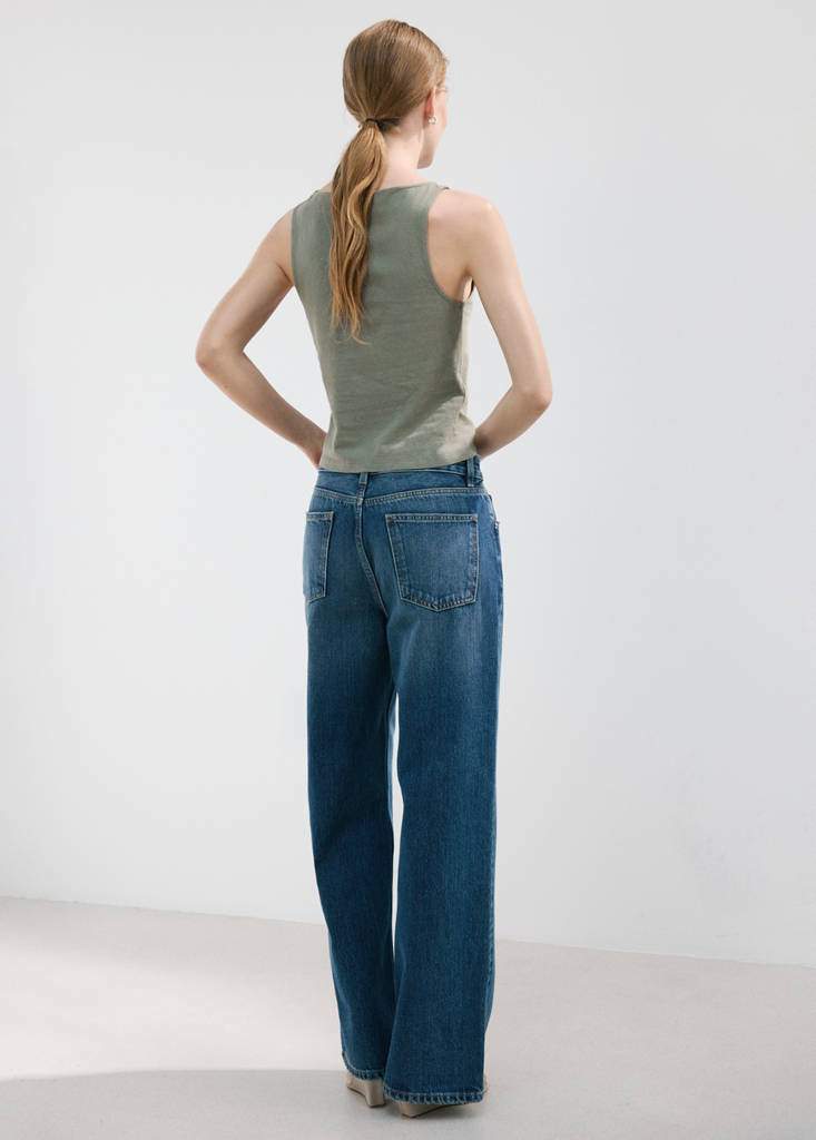 Cotton gilet with buttons — Product image 9 of 9
