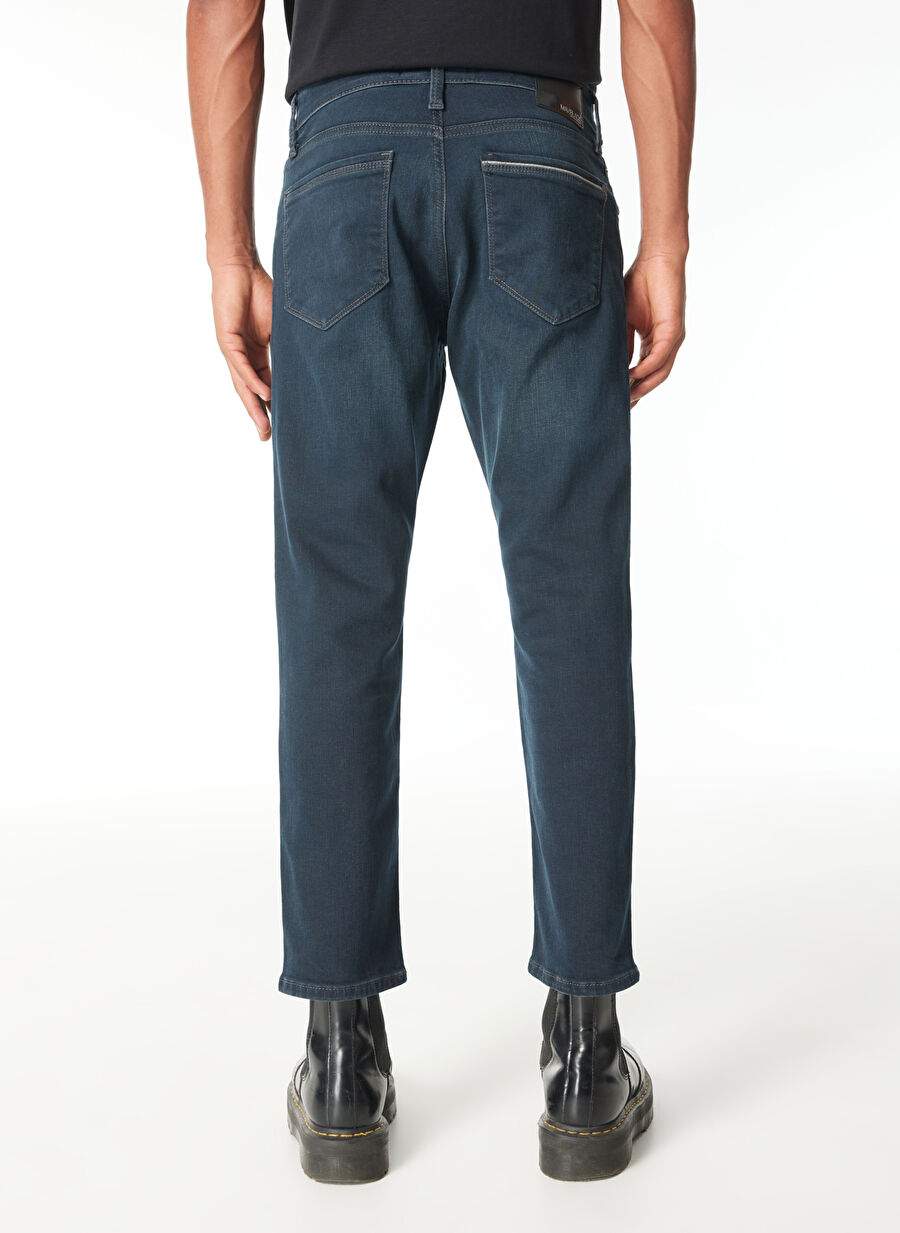 Erkek Pamuklu Denim Pantolon 0037829624 MARTIN Shaded Blue — صورة المنتج 6 من 6