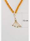 Dogal Amber Kehribar Tasl 14 Ayar Altn Tesbih — Product image 13 of 30