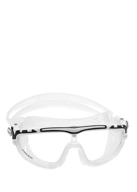 Skylight White Black Swimming Goggles