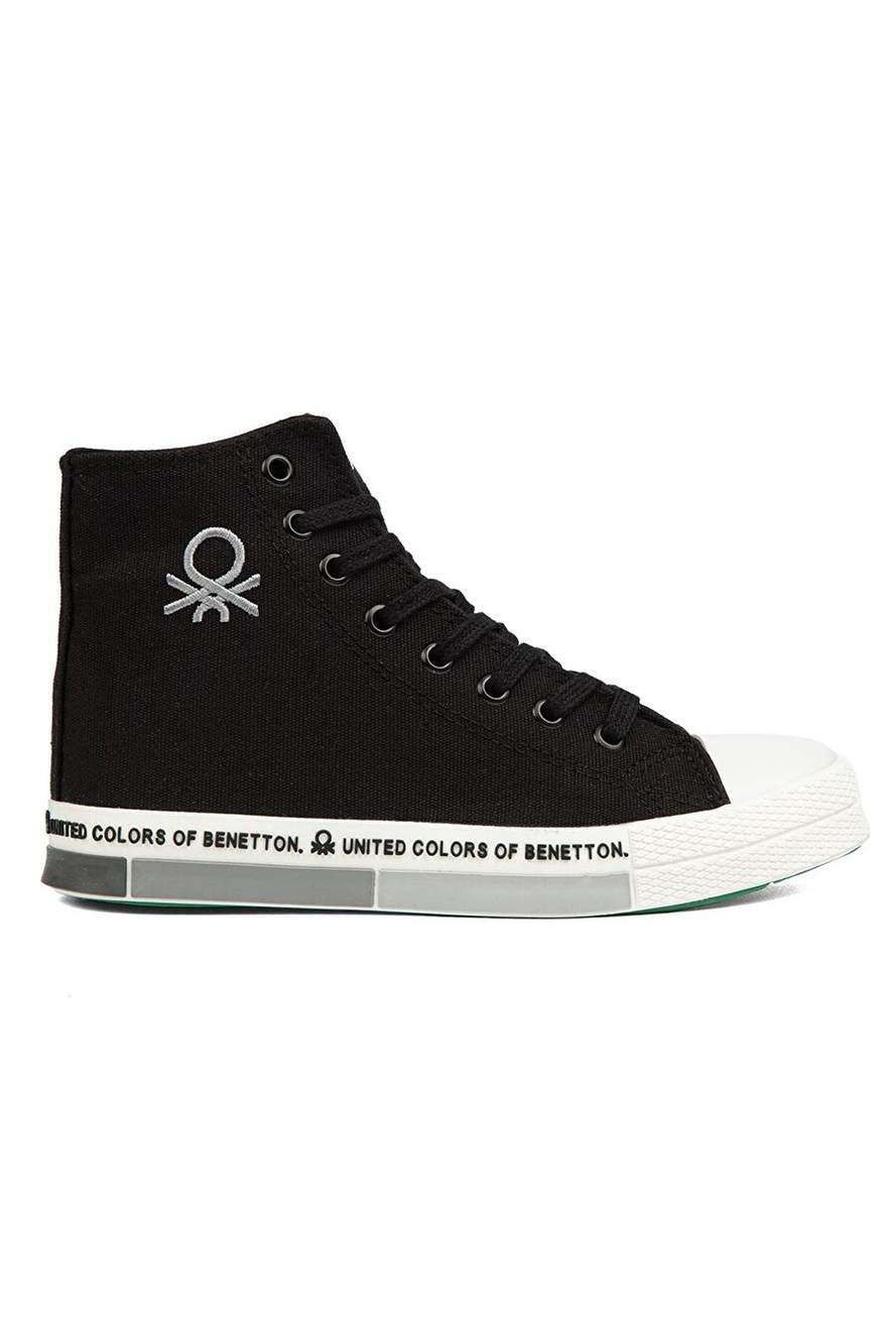 United Colors Of Benetton Black Male Sneaker Bn 70020 Black White — Product image 1 of 5