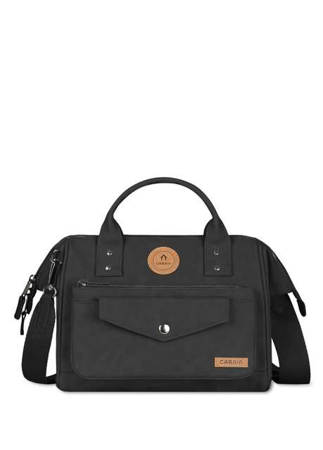 Cabaia Cross Body Bag Le Havre Black Middle Size Women Shoulder Bag