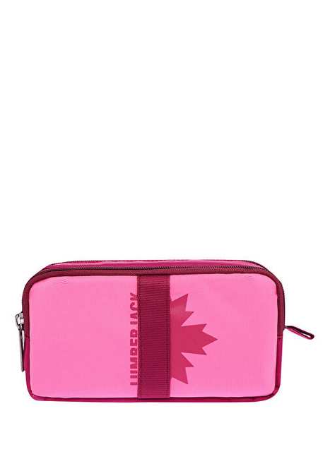 Lumberjack Pembe Kz Cocuk 21x10x6 Cm Kalem Cantas Lmklk24011