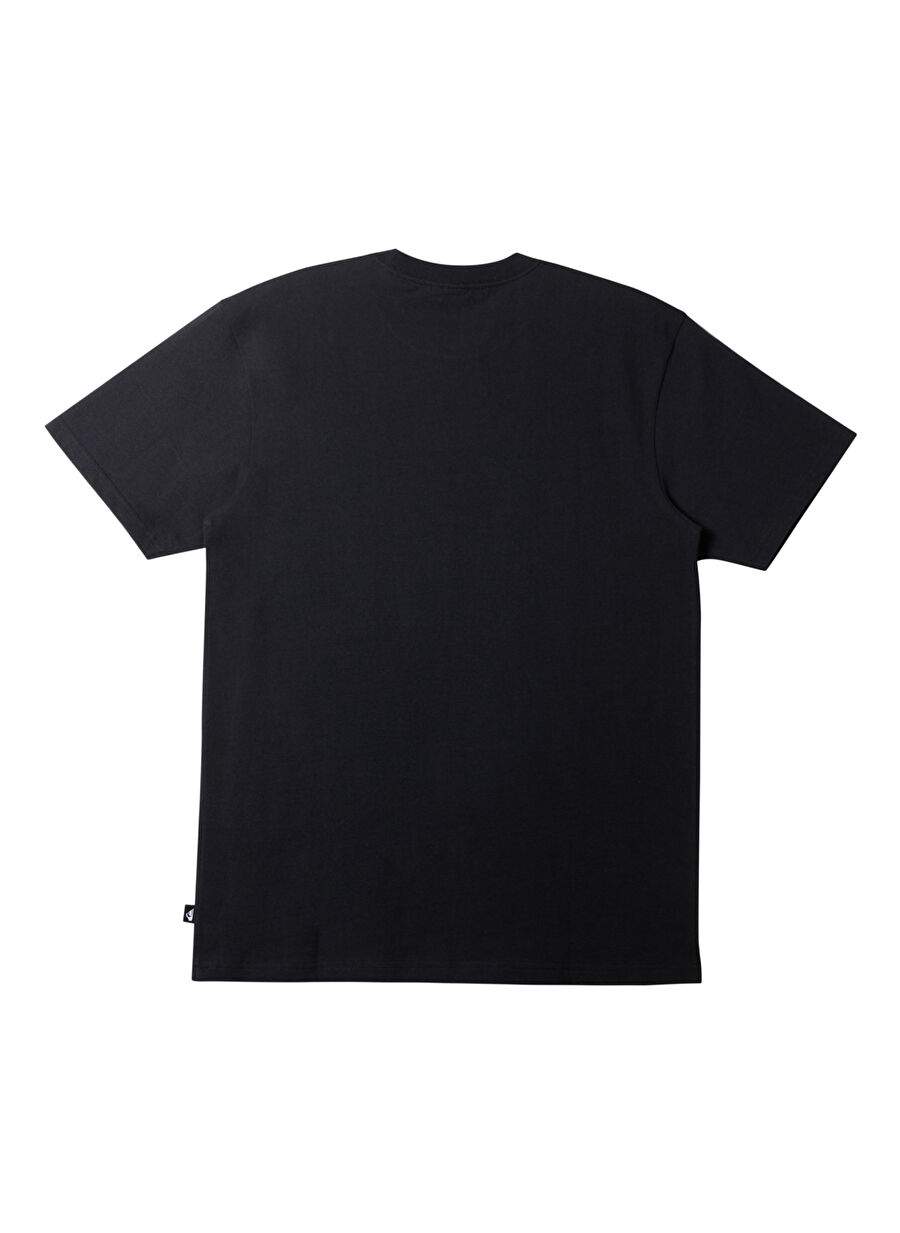 Quiksilver Siyah Erkek O Yaka Baskılı T-Shirt AQYZT09546_THORN BADGE SS STN — صورة المنتج 4 من 4