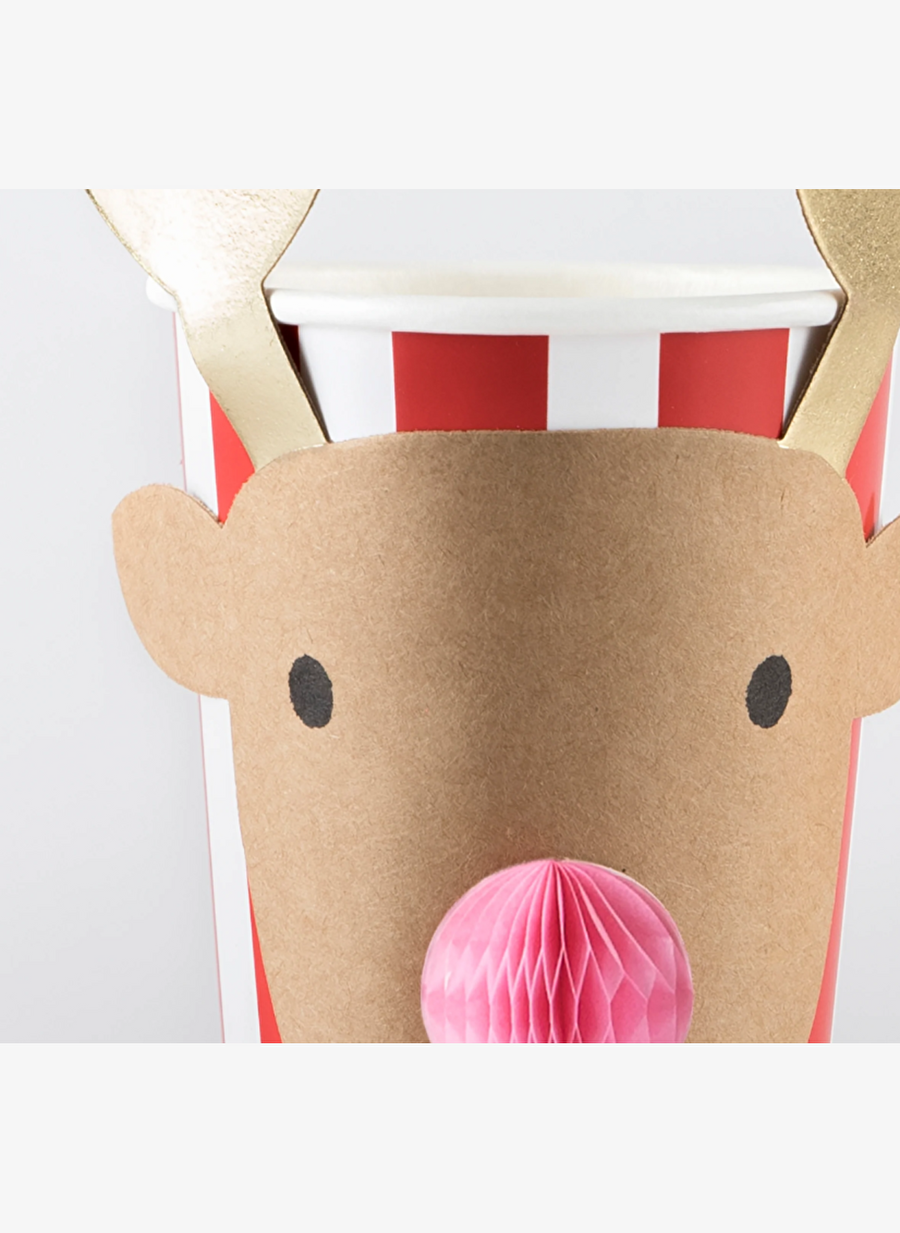 Meri Meri - Christmas Honeycomb Cups - Yeni Yıl Bardak (8'li) — Product image 4 of 5