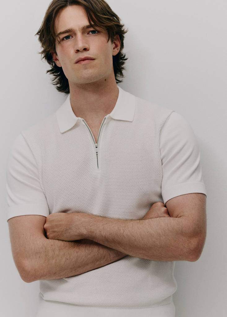 100% cotton knitted polo structure — Product image 17 of 30