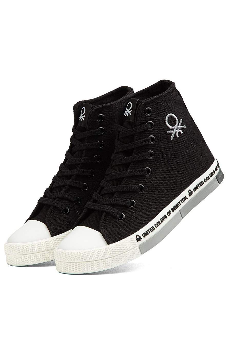 United Colors Of Benetton Black Male Sneaker Bn 70020 Black White — Product image 4 of 5