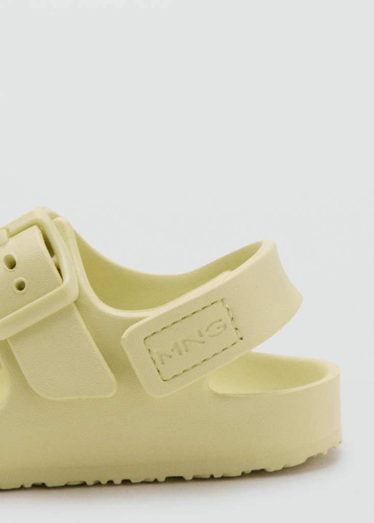 Rubberised buckle sandals — Product image 5 of 6