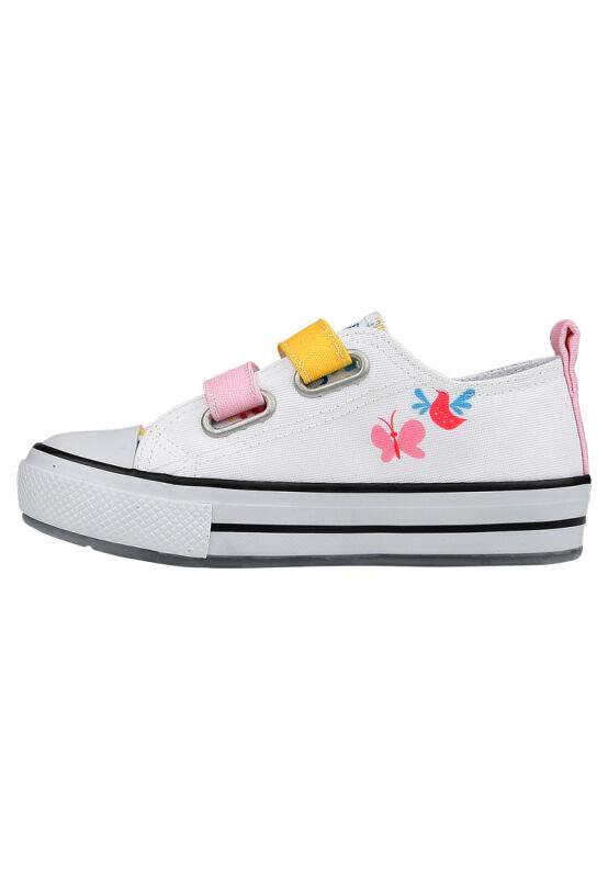 Unisex Kids Vegan White Light-Up Velcro Sneakers - Warner Bros Looney Tunes Love Tweety Design — Product image 6 of 9