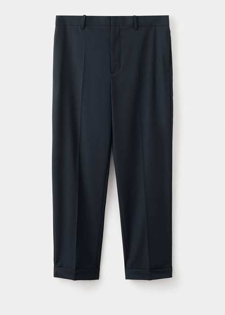 Boston regular-fit suit trousers