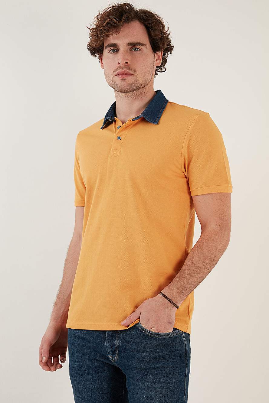 Buratti % 100 Pamuk Düğmeli Regular Fit Polo Yaka T Shirt Erkek POLO YAKA T SHİRT 5902134 — Product image 14 of 30
