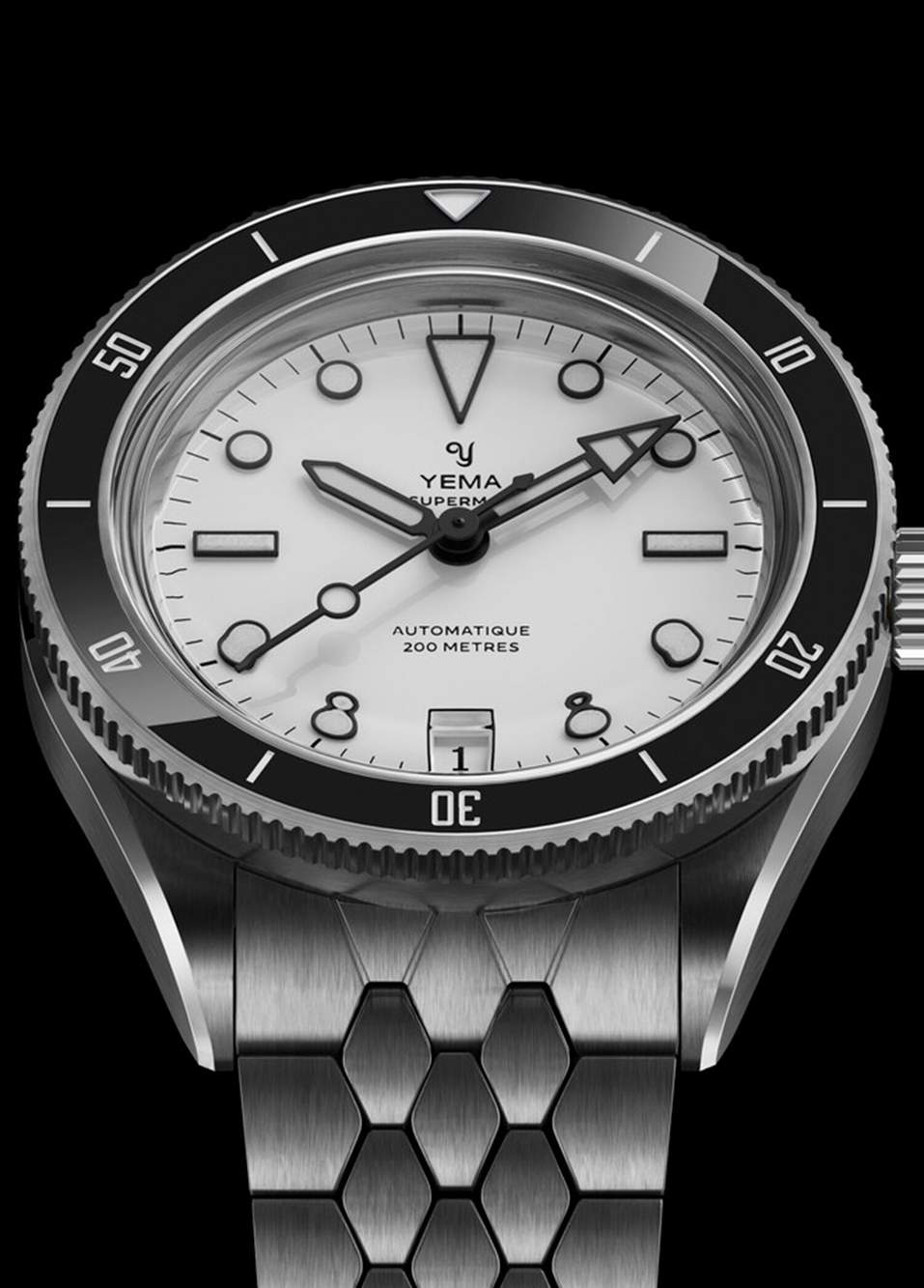Superman Dato 12.25.11.67.SN. M2 Sterling Silver Men's Wristwatch — صورة المنتج 3 من 5