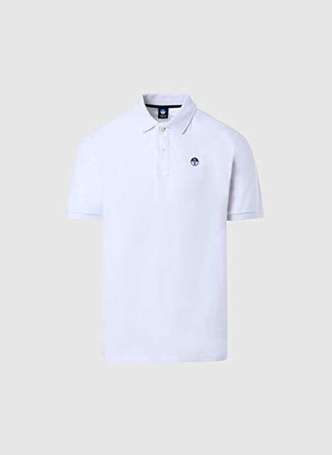 Beyaz Erkek %100 Pamuk T-Shirt NS0000692451