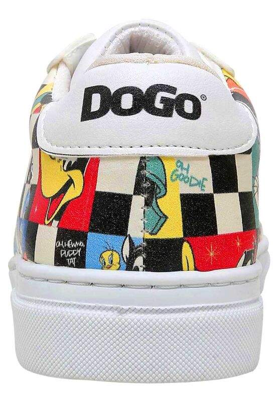 Unisex Kids Vegan Leather White Sneakers - Warner Bros You're-Despicable Design — Product image 6 of 6