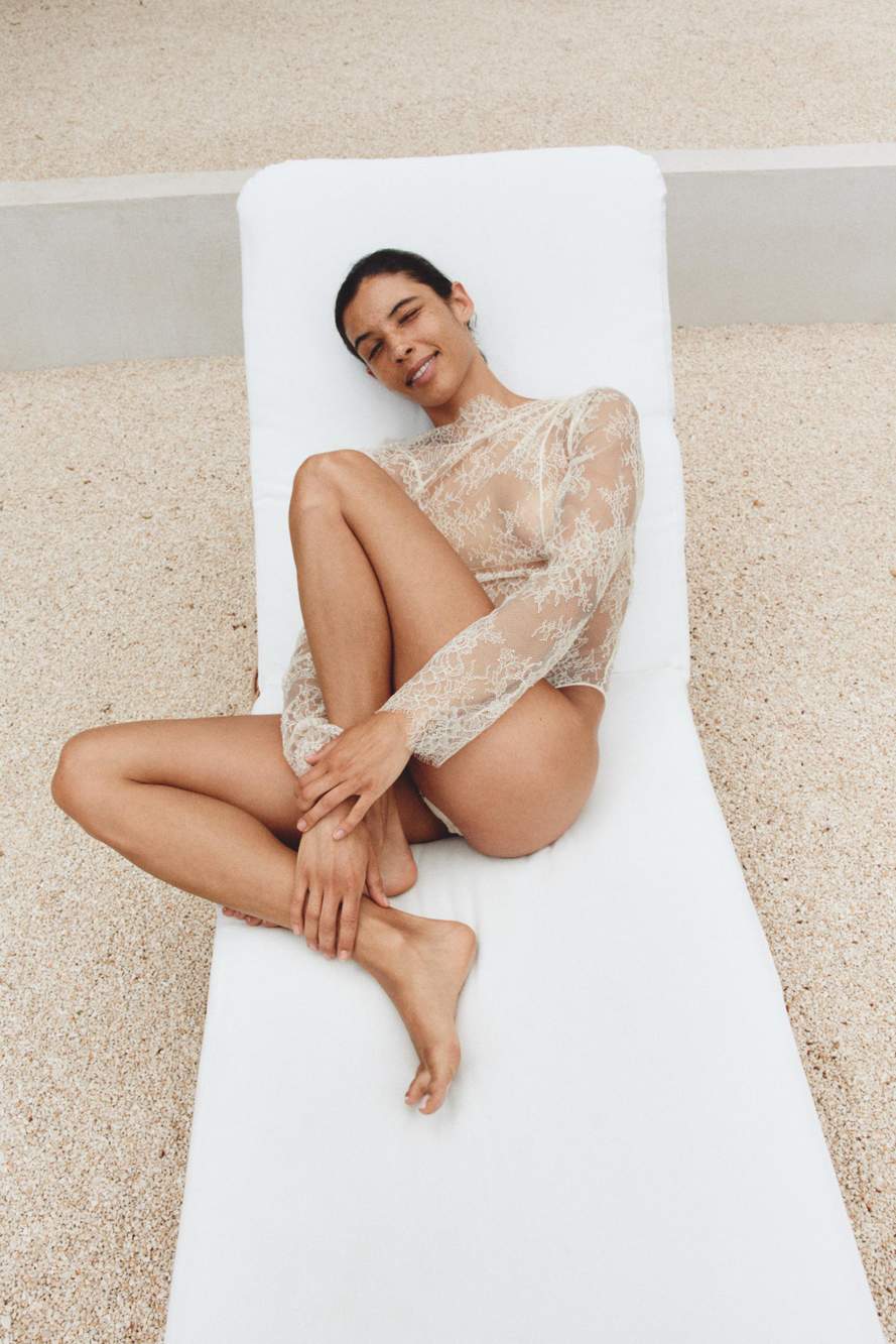 LACE BODYSUIT — Product image 4 of 8