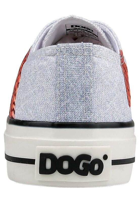 Men Vegan Gray Sneakers - Uptown Tigers Design — Product image 5 of 9