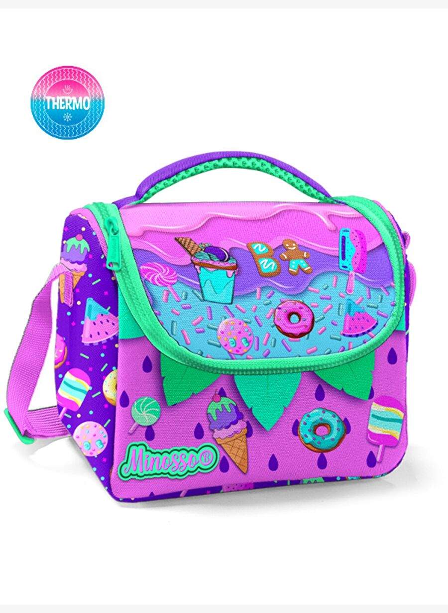 Ice Cream Patterned Girl Kids 3's School Bag Set — Product image 3 of 7